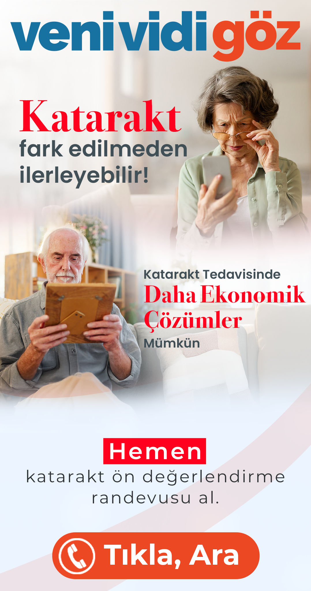 Katarakt fark edilmeden ilerleyebilir